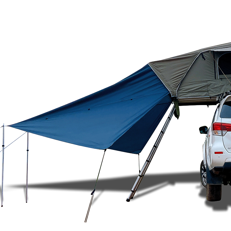 hard shell roof top tent with canopy